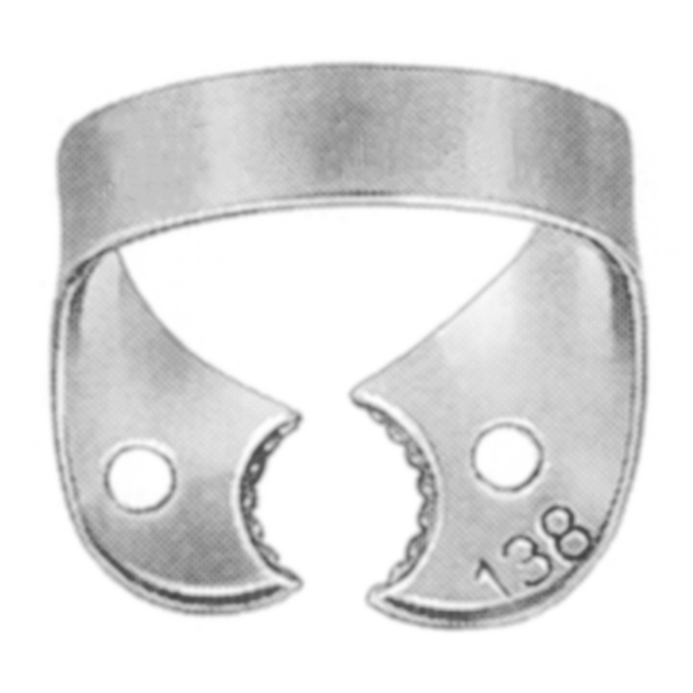 Rubber Dam Clamps Fig. 138 – LENOX INS - Lensur Instruments Ltd., Dental Dam Clamps & Forceps