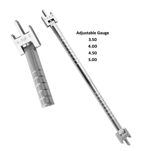 Adjustable Height Gauge 0.18 Stainless Steel