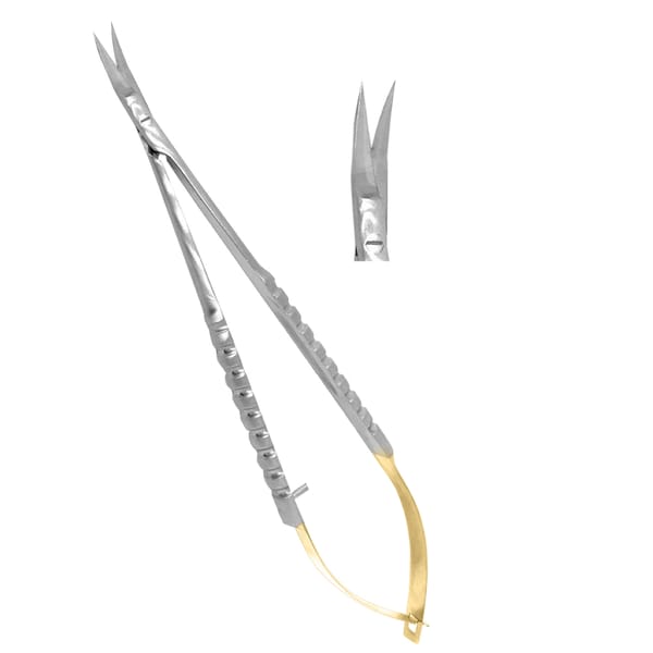 Castroviejo Surgical Scissor, 17cm Curved TC