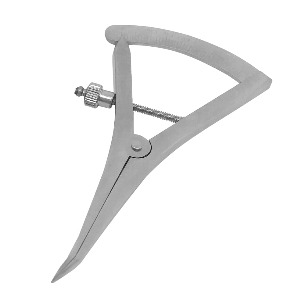 Castroviejo Measuring Clipper Curved – LENOX INS - Lensur Instruments Ltd., Surgical Instruments
