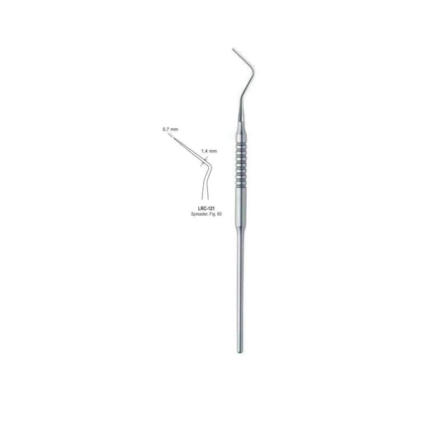 Root Canal Single Ended Plugger Solid Handle Fig.60 0.7MM/1.4MM