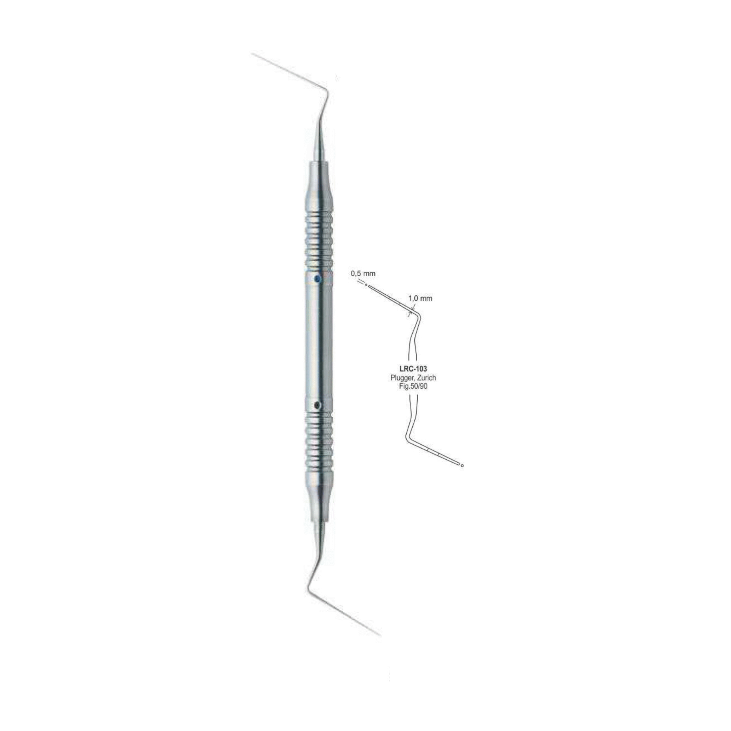Root Canal Double Ended Plugger Fig 50/90 0.5/1.0MM