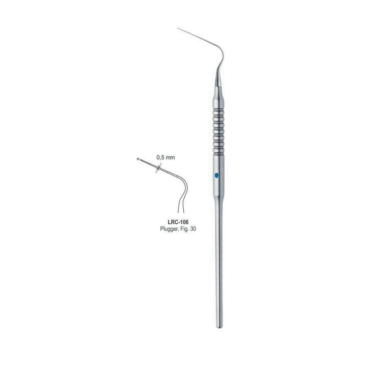Root Canal Single Ended Plugger Fig. 30 0.5MM – LENOX INS - Lensur Instruments Ltd., Accessories for Root Canal Treatment