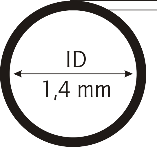 O-Ringe aus EPDM 9327.1,4x0,6.EPDM-60