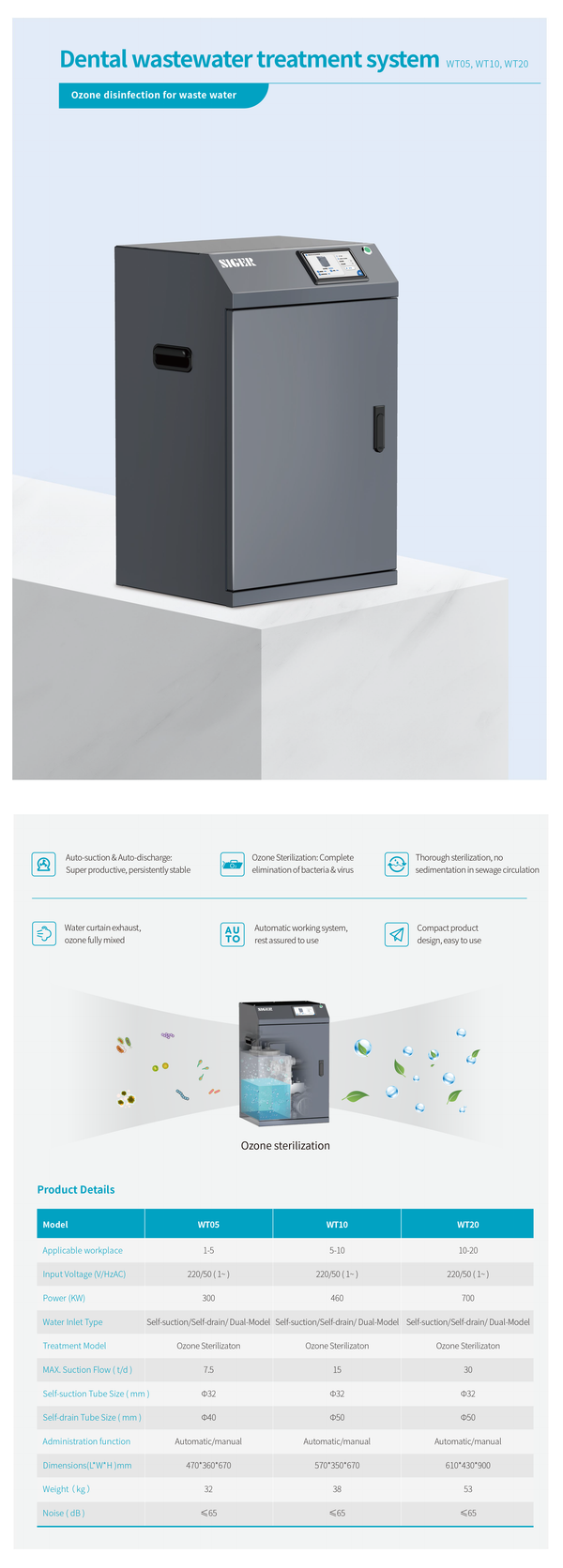 Dental wastewater treatment system