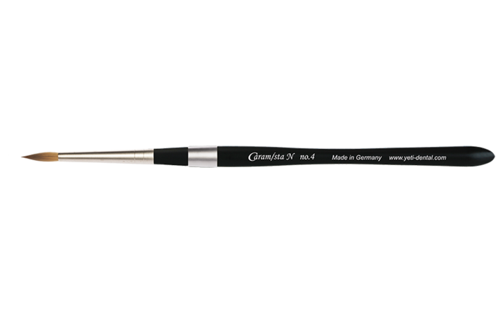 Caramista N Brush Nr.4 – Yeti Dentalprodukte, Dental Laboratory Instruments