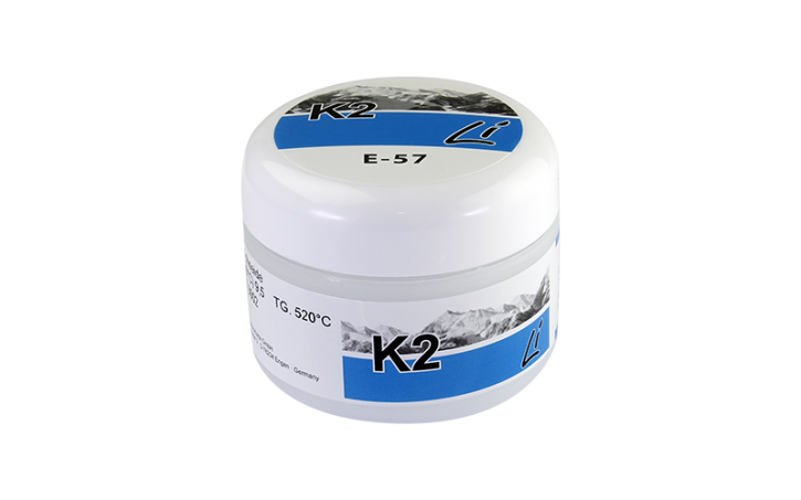 K2 Li Schneidemassen E 50g / E 57 – Yeti Dentalprodukte, Ceramic Materials