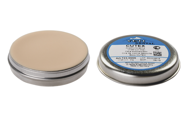 CUTEX Ausblockwachs 20 g – Yeti Dentalprodukte, Wachse