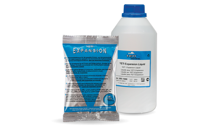 YETI EXPANSION Set – Yeti Dentalprodukte, Crucibles, Casting Rings and Accessories