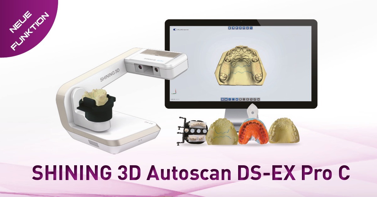 SHINING 3D Autoscan DS-EX Pro C – Organical CAD/CAM, 3D Scanners