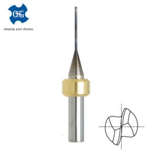 Spezialfräser CrCo mit 6mm Schaft - Organical CAD/CAM – Organical CAD/CAM, Milling Tools