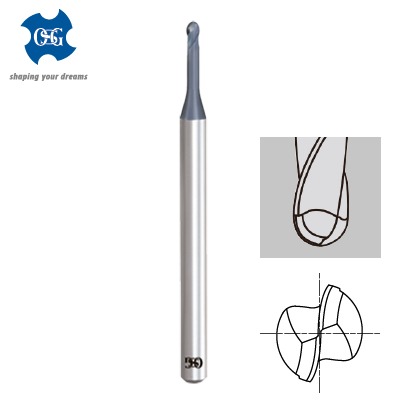 WXL-LN-EBD Ø 2,5 mm – Organical CAD/CAM, Milling Tools