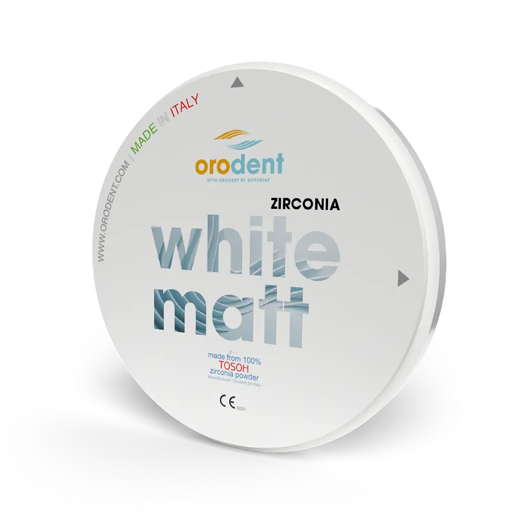 Zirconia Orodent White Matt 1400 MPa – ORODENT leghe dentali s.r.l., Zirconia