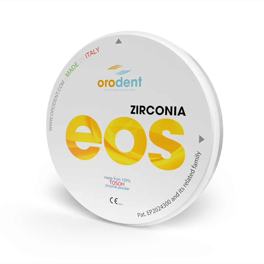 Zirconia Orodent Eos 900/1100 MPa – ORODENT leghe dentali s.r.l., Zirconia