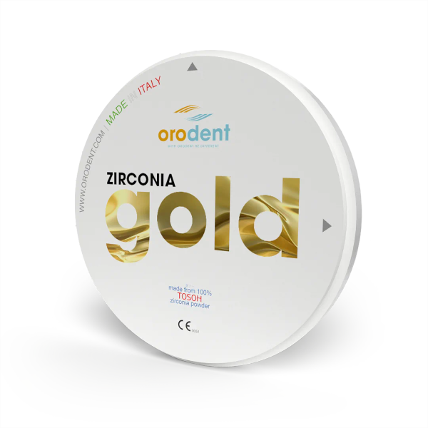Zirconia Orodent Gold 1200 MPa