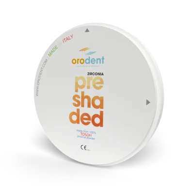 Zirconia Orodent Preshaded 1200 MPa