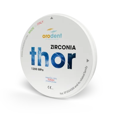 Zirconia Orodent Thor 1200 MPa – ORODENT leghe dentali s.r.l., Ceramic Materials