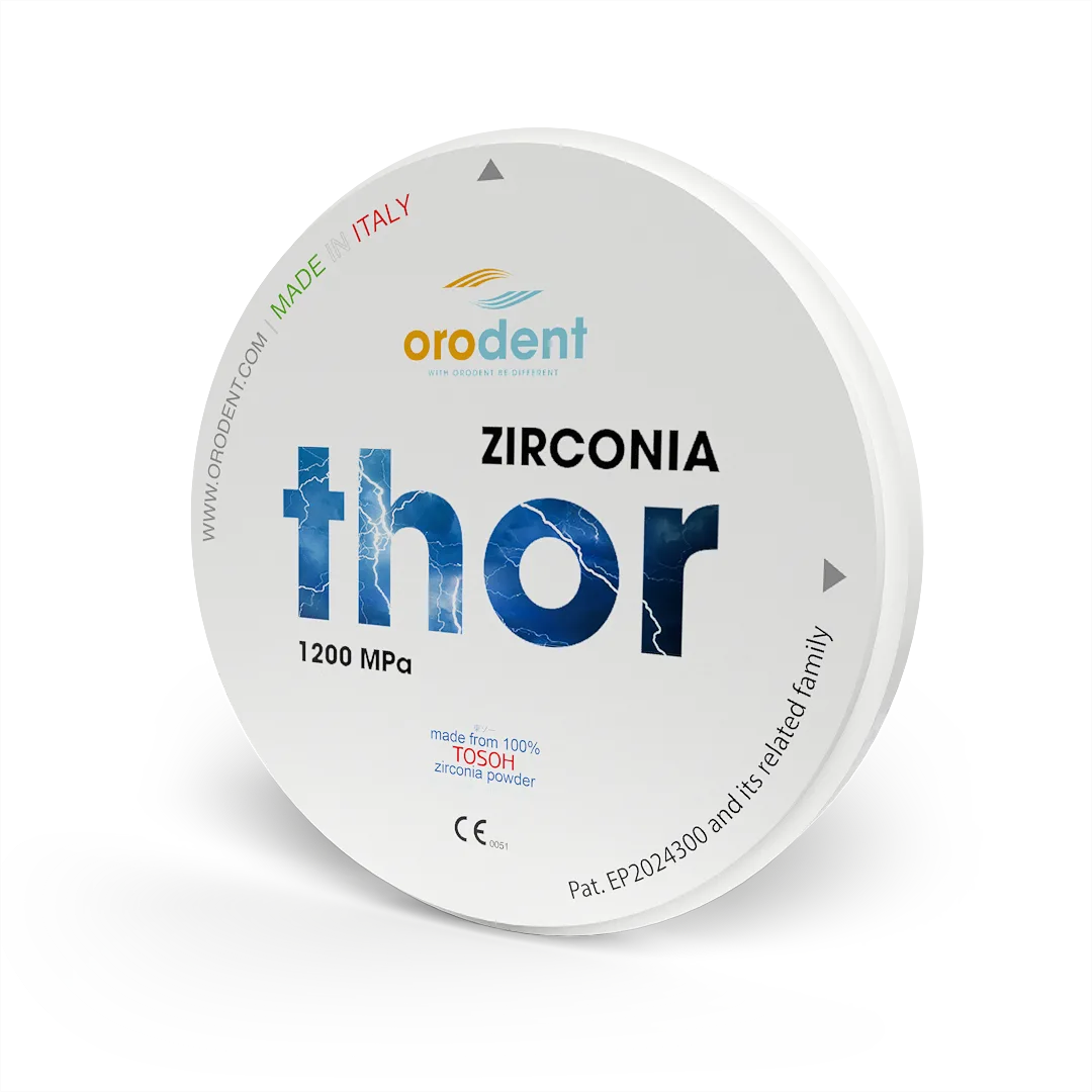 Zirconia Orodent Thor 1200 MPa – ORODENT leghe dentali s.r.l., Zirconia