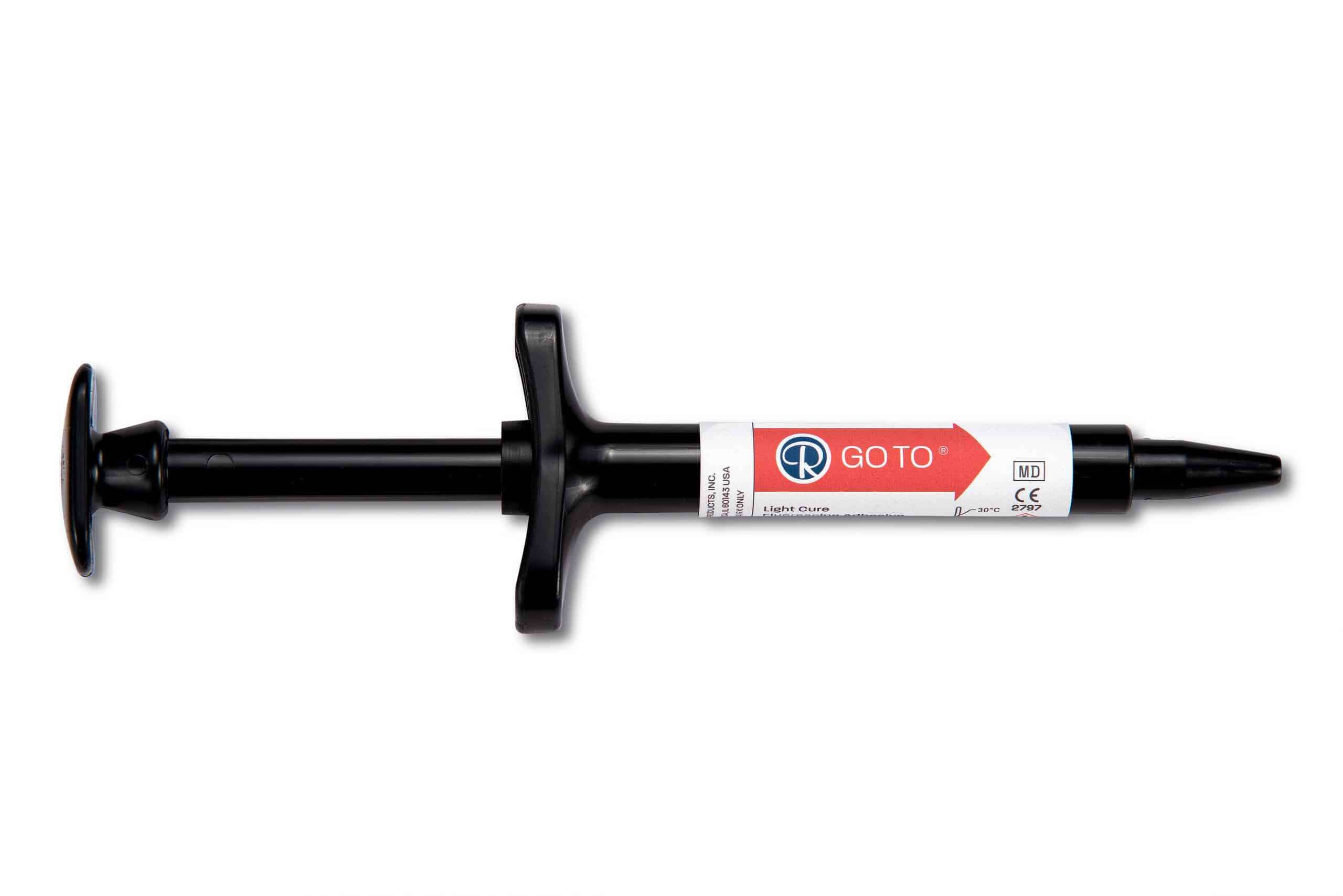 GoTo Adhäsive Paste in Spritze – Orthobasics GmbH & Co. KG, Orthodontic Adhesives