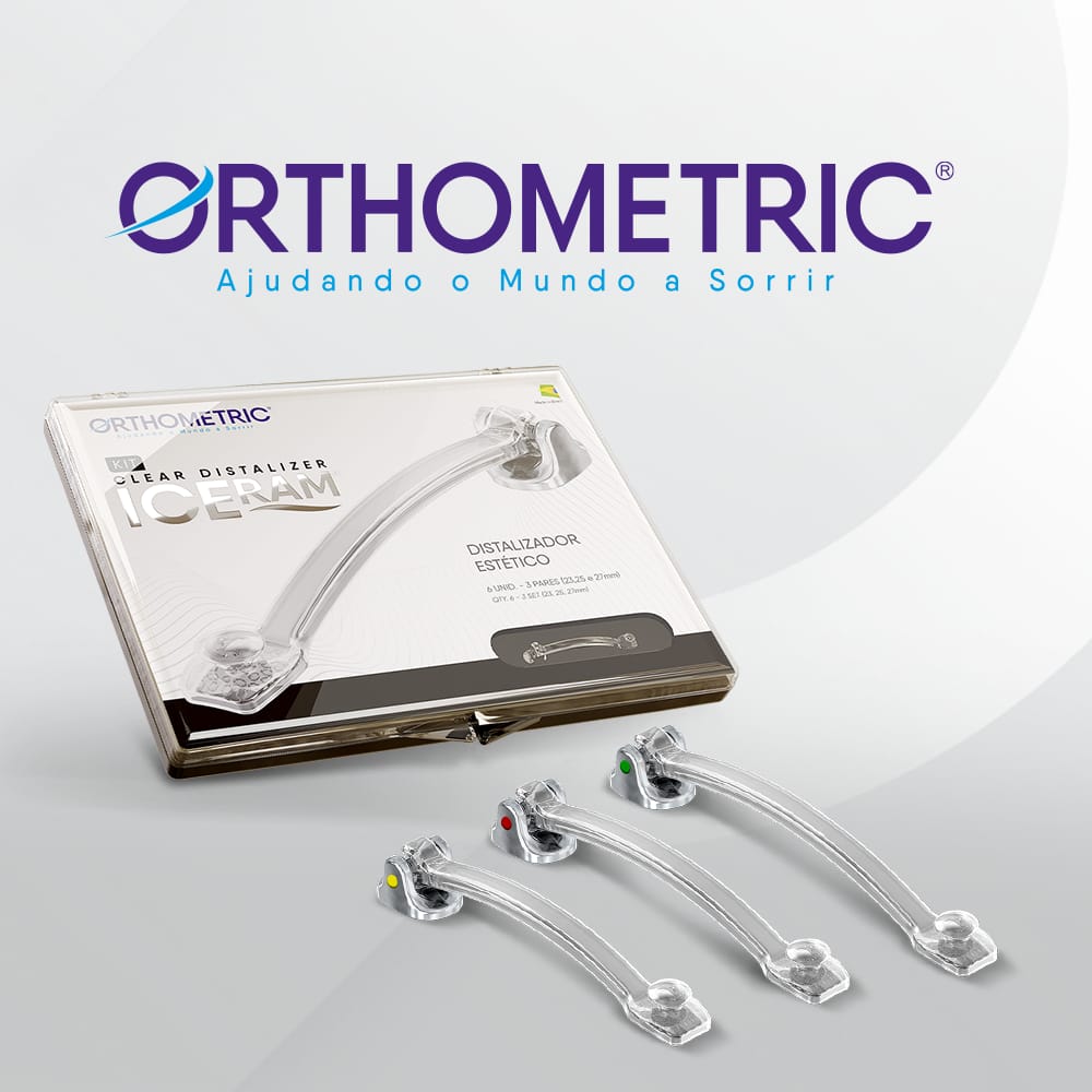 CORRETOR DE CLASSE II - ICERAM CLEAR DISTALIZER – Orthometric Industria e Comercio de Produtos Medicos e Odontologicos Ltda., Intraoral Appliances