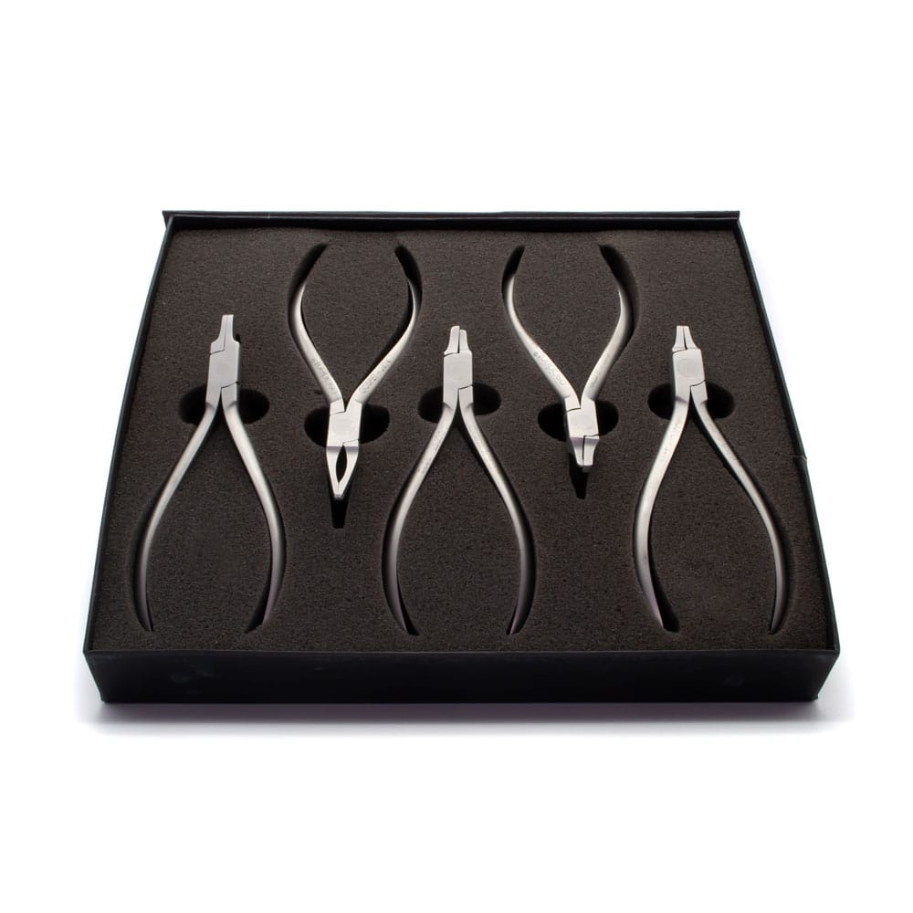 Oscident Zangen Set für Folien (5 Stk.) – oscident GmbH, Dental Laboratory Instruments