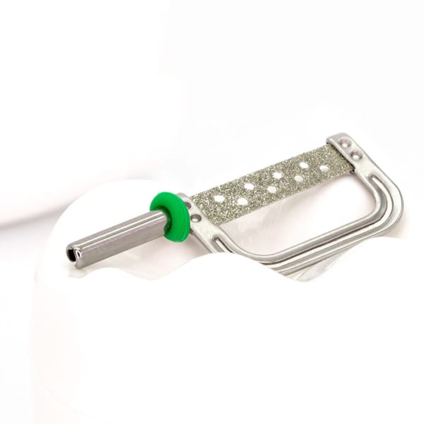 Strip Grün 0.30mm Blattstärke - 90ųm, abrasiv extra grob, gelocht