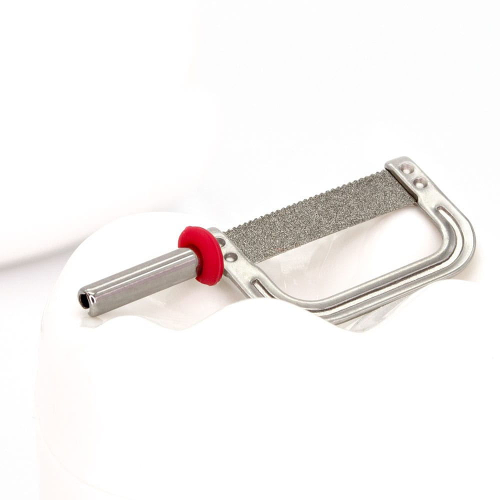 Opener Rot 0.20mm Blattstärke - 40ųm, abrasiv medium mit Sägeblatt – oscident GmbH, Polierstreifen - Schleifstreifen