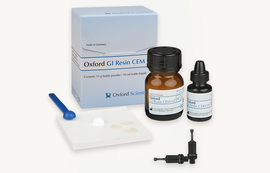 GI Resin CEM UF – First Scientific Dental Materials GmbH, Zemente
