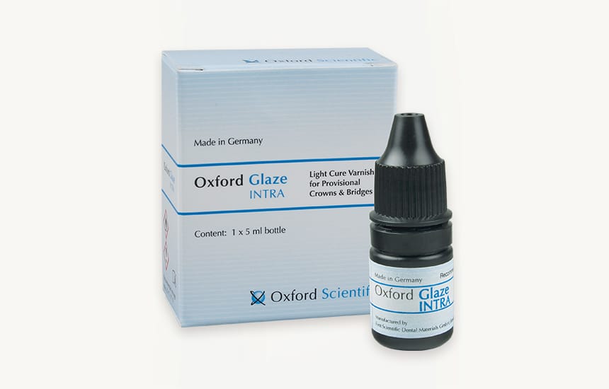GlazeINTRA – First Scientific Dental Materials GmbH, Provisorische Verschlussmaterialien