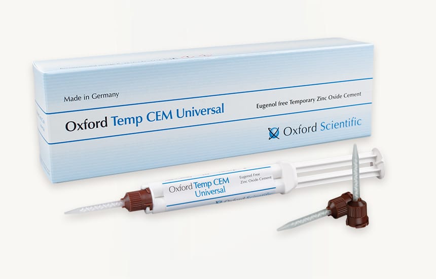 TemCEM Universal – First Scientific Dental Materials GmbH, Provisorische Verschlussmaterialien