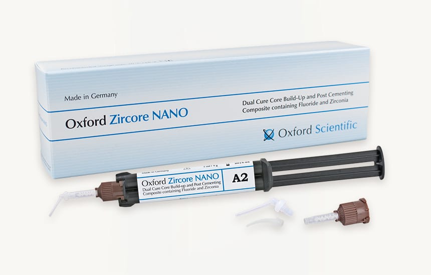 Zircore NANO – First Scientific Dental Materials GmbH, Core Build-Up