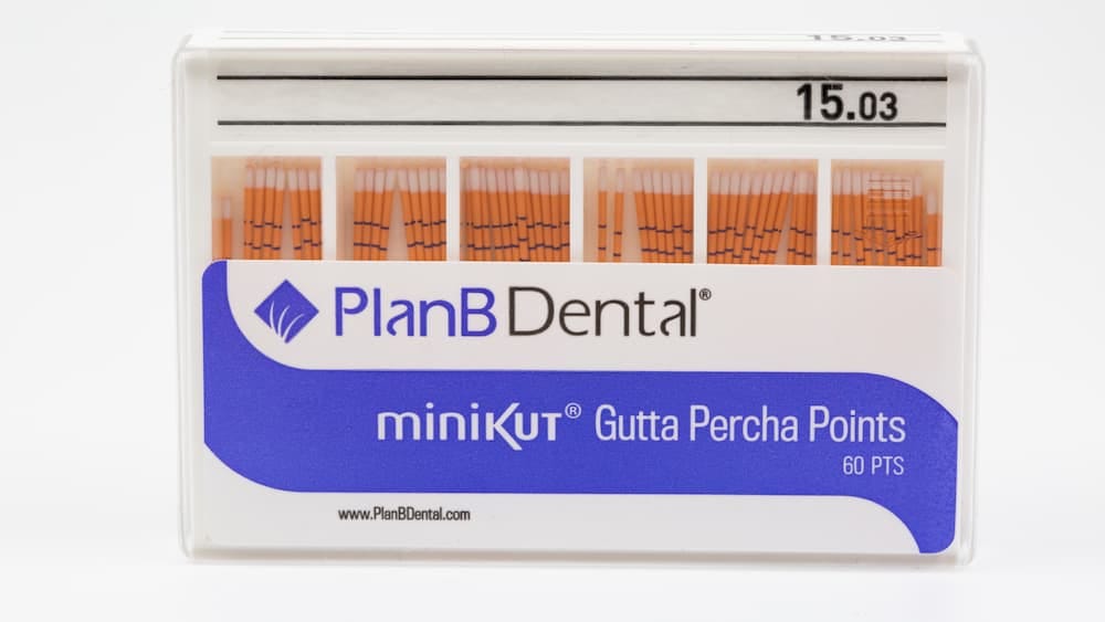 miniKUT Gutta Percha Points – PlanB Dental, Guttaperchaspitzen - Kunststoffspitzen