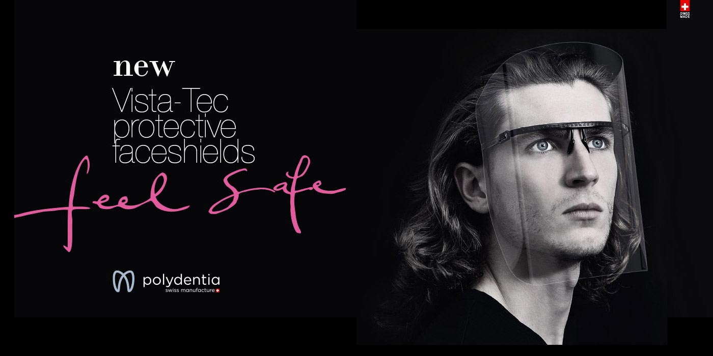 Vista-Tec protective face shields – POLYDENTIA SA, Eye & Face Protection