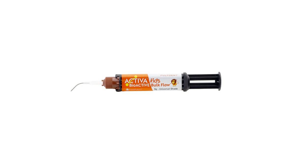ACTIVA™ KIDS BioACTIVE Bulk Flow™ – Pulpdent Corporation, Composites