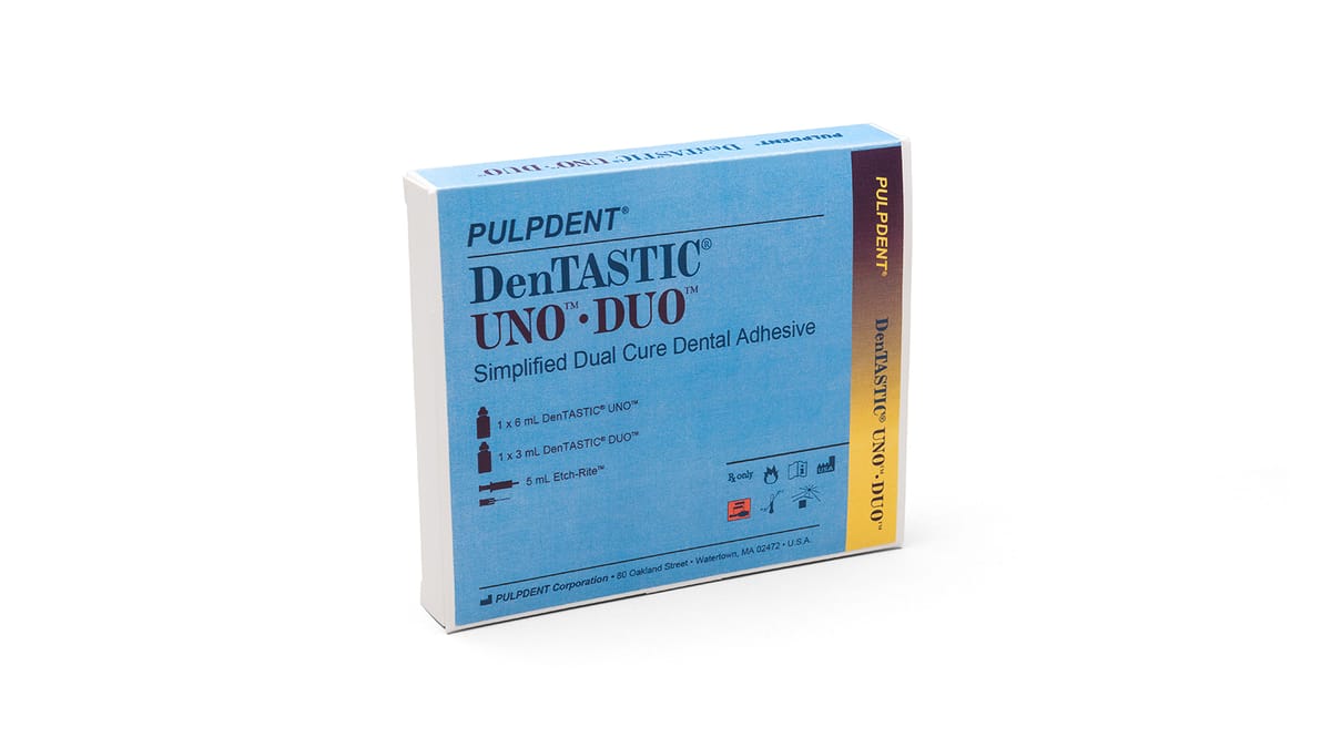 DenTASTIC® UNO™-DUO™ – Pulpdent Corporation, Adhesives (Bonding)