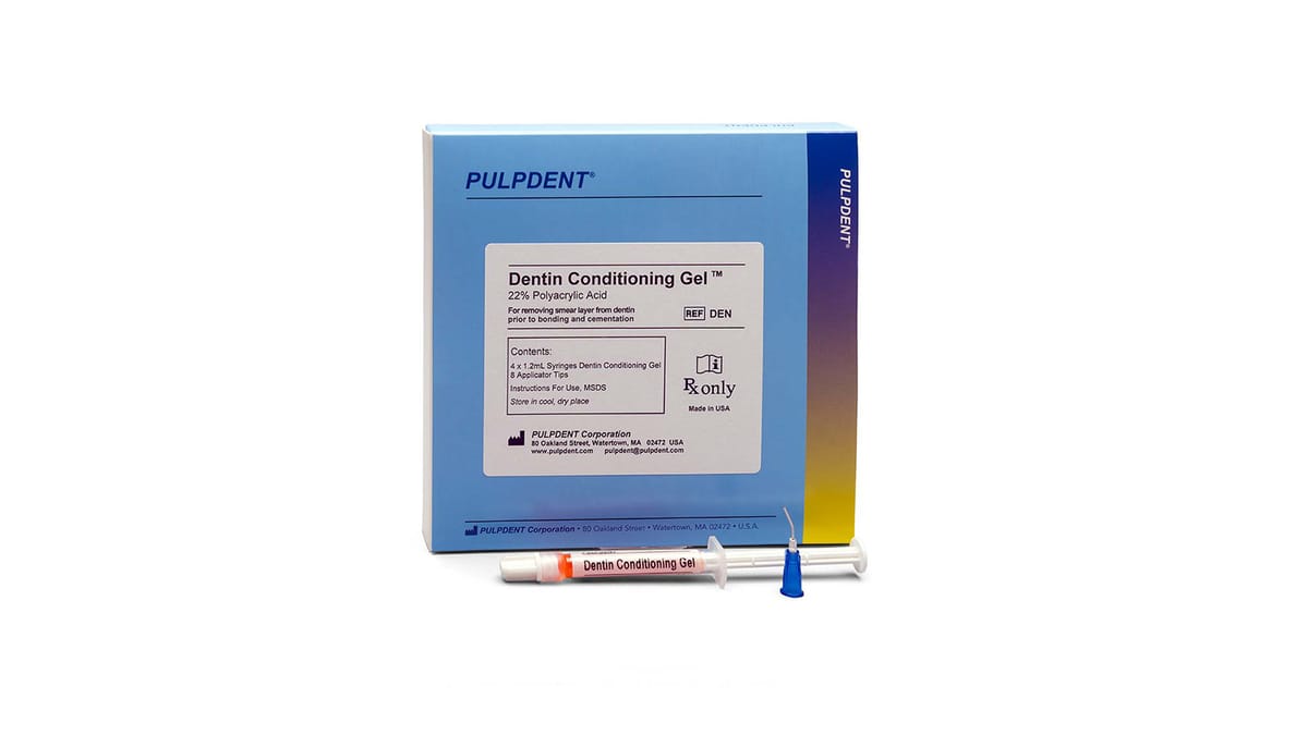 Dentin Conditioning Gel™ – Pulpdent Corporation, Ätzgel und Zubehör