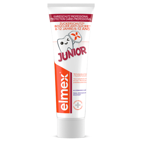 elmex® KARIESSCHUTZ PROFESSIONAL Junior Zuckerschutz Zahnpasta