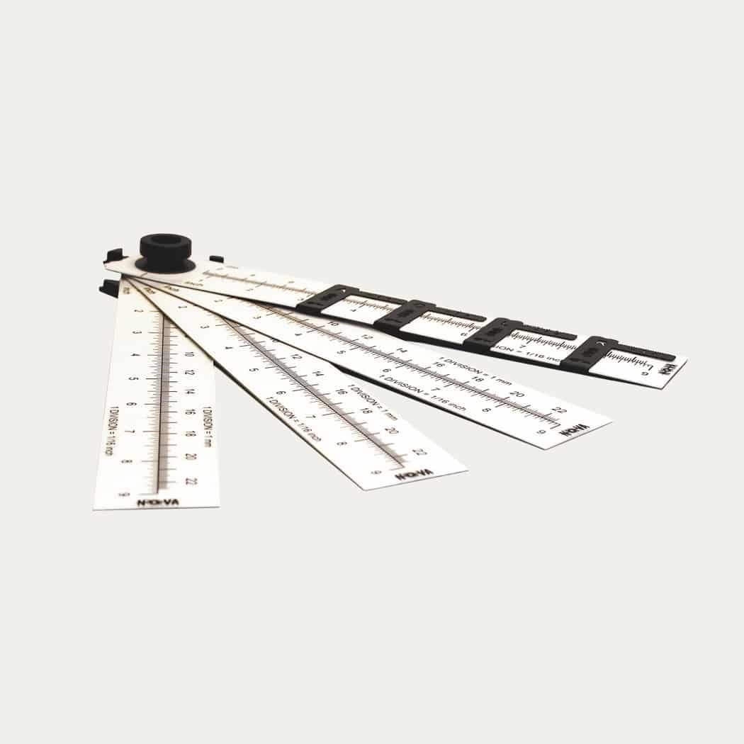 Ruler Set Nova Rad 4579 – RTI Group AB, Radiation Protection