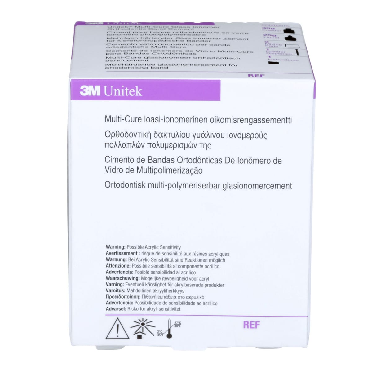3M™ Unitek™ mehrfachhärtender GI-Bandzement Set – Solventum, Orthodontische Spezialkleber