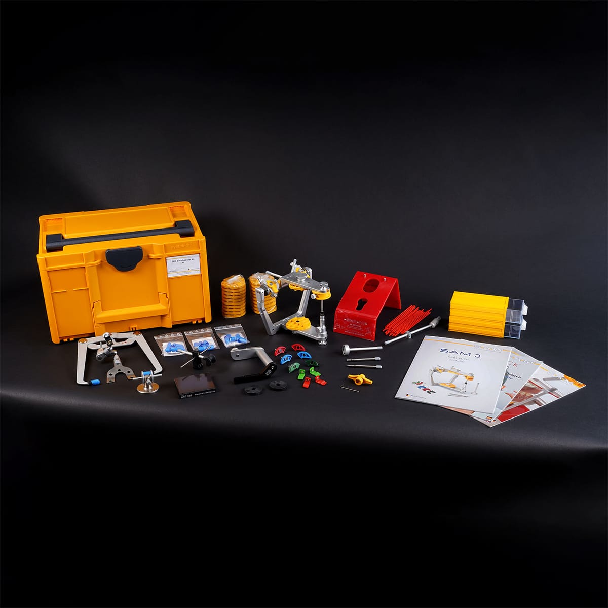 SAM® 3 Artikulator Professional Kit, für Schraubmontageplatten-Systeme – SAM