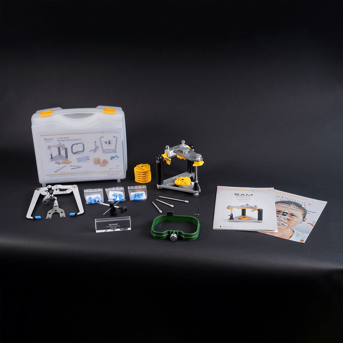 SAM® NEO Artikulator Kit AX, für Schraubmontageplatten-Systeme – SAM