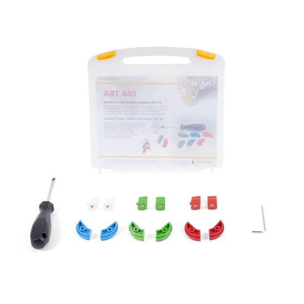 Bennett- und Kondylarbahn Set für SAM® 2PX