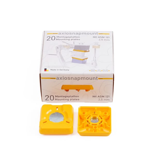 AxioSnapMount® Montageplatten +2,5mm (20 Stk.)