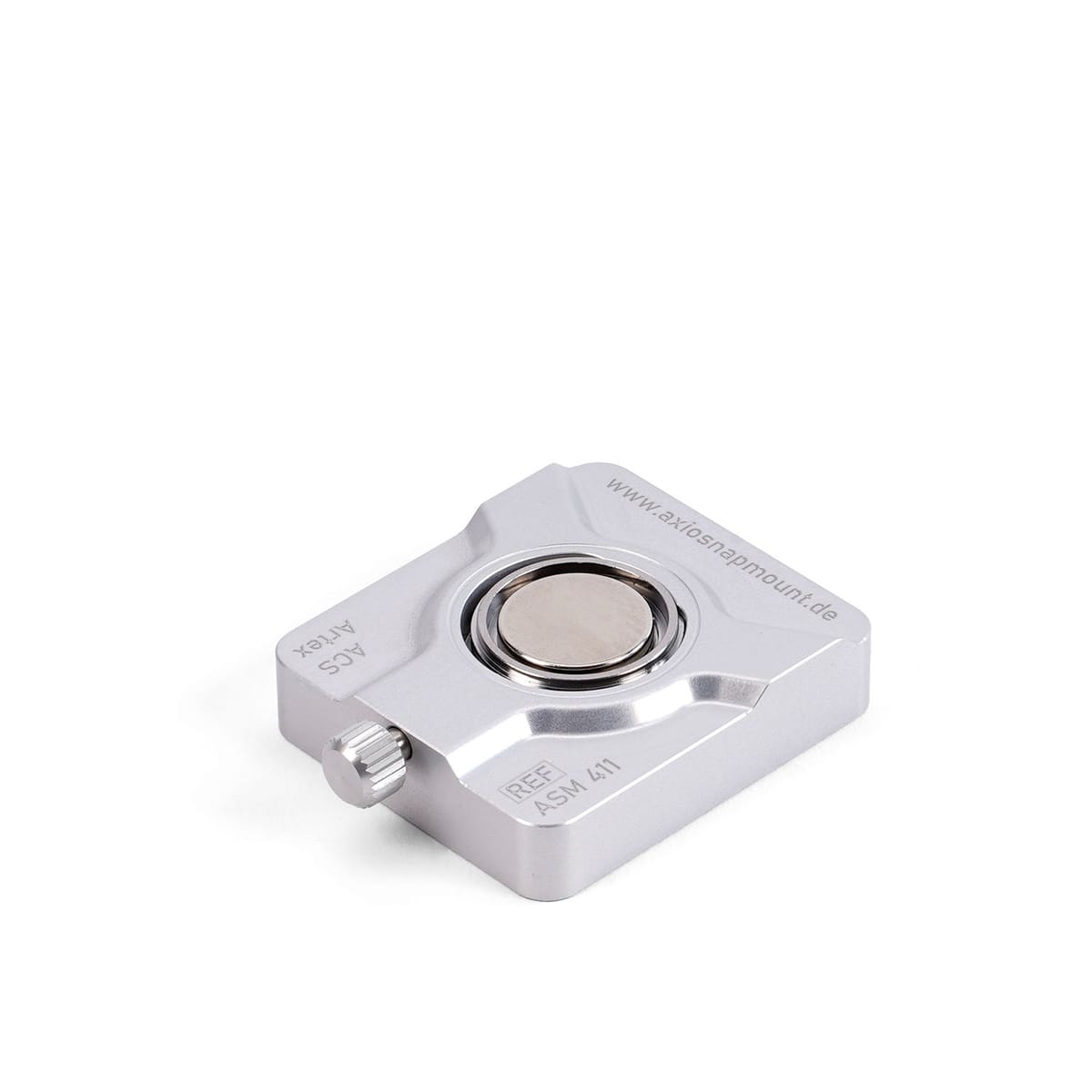 Amann Girrbach AxioSnapMount® Block standard/small, inkl. Magnettopf mit starkem Magnet – SAM, Impression Trays