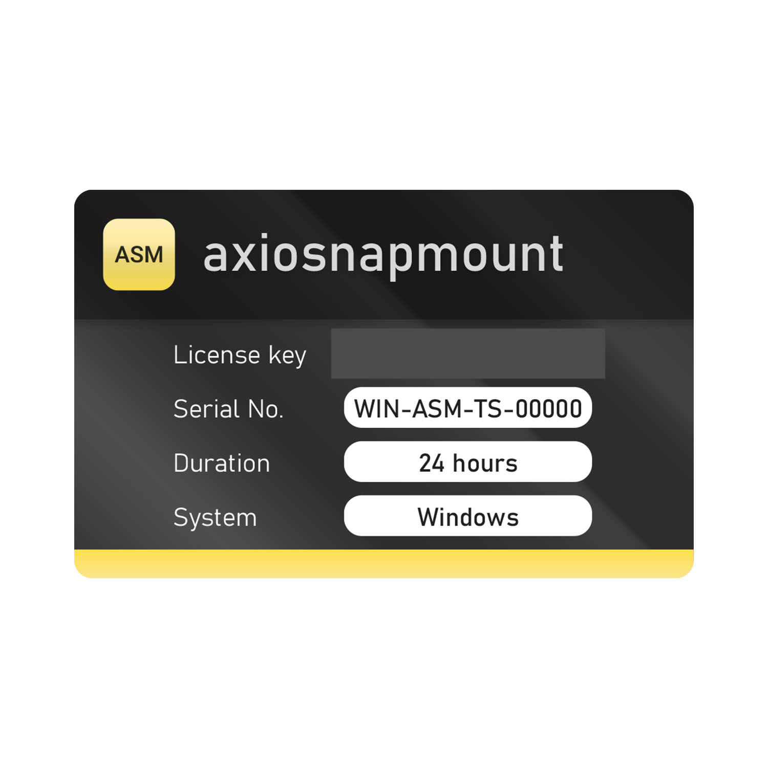 AxioSnapMount® Software-Testlizenz, 24 Stunden (Windows)