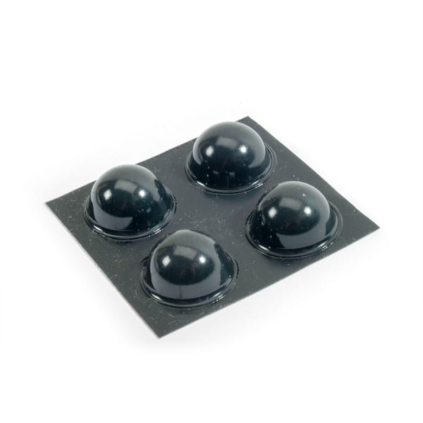 Gummifuß schwarz