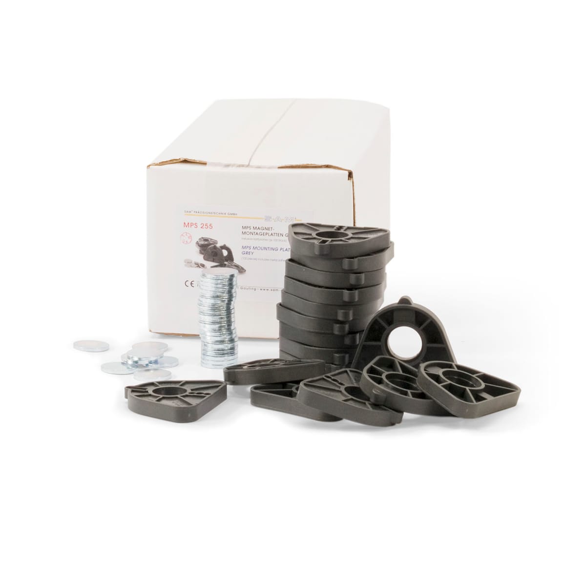 MPS Montageplatten, grau BP (100 Stk.) – SAM