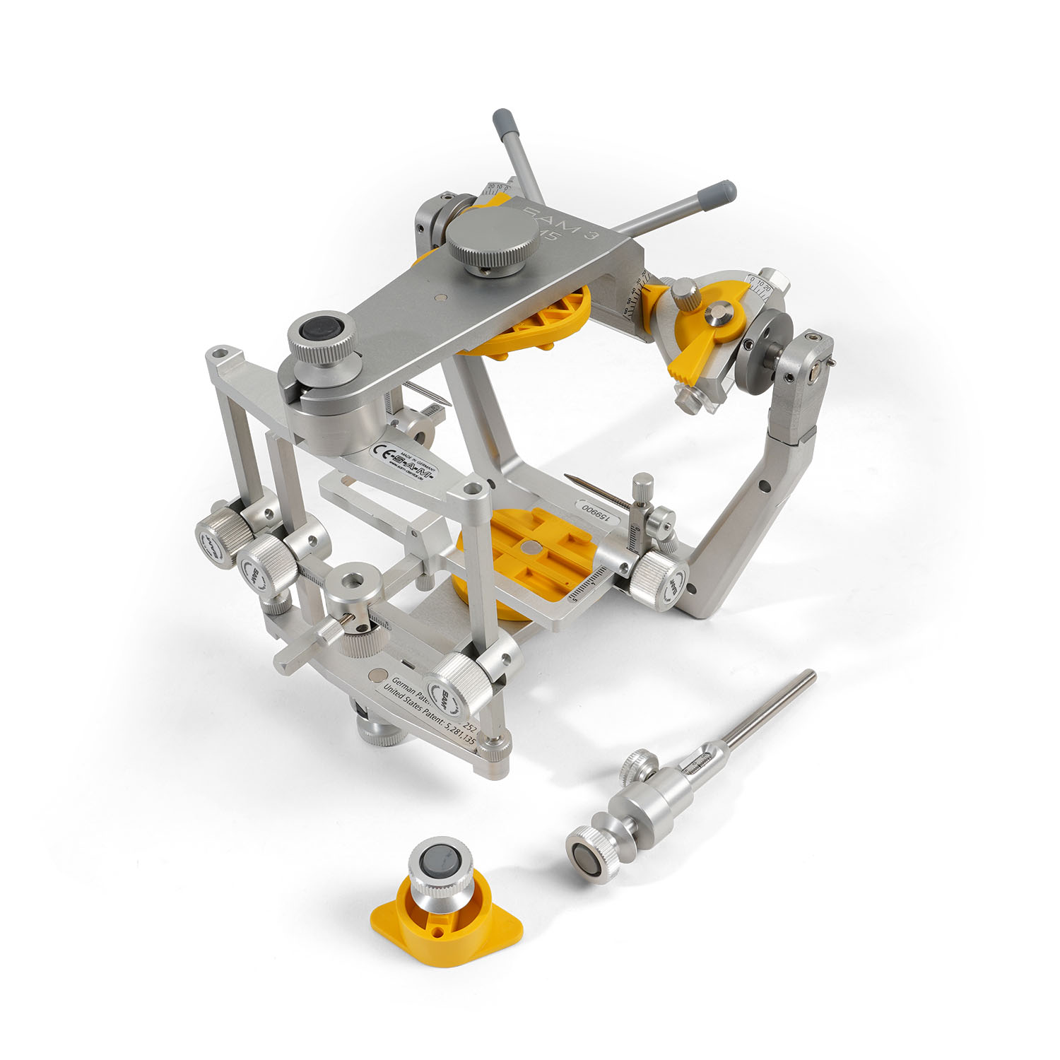 MRI II Artikulator Kit, für SAM 3H, für Schraubmontageplatten-Systeme