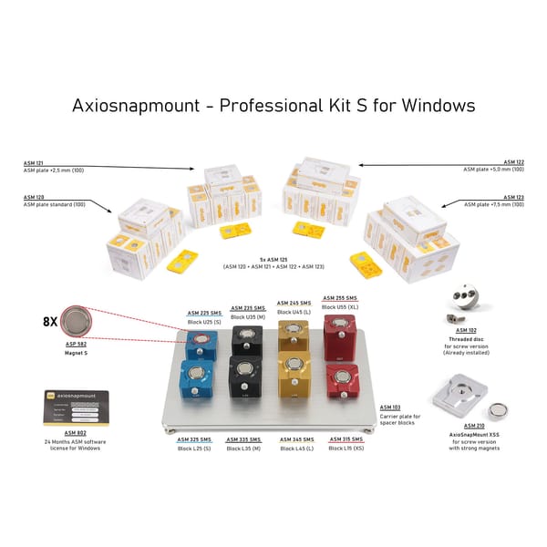 AxioSnapMount® Professional Kit S (Windows)