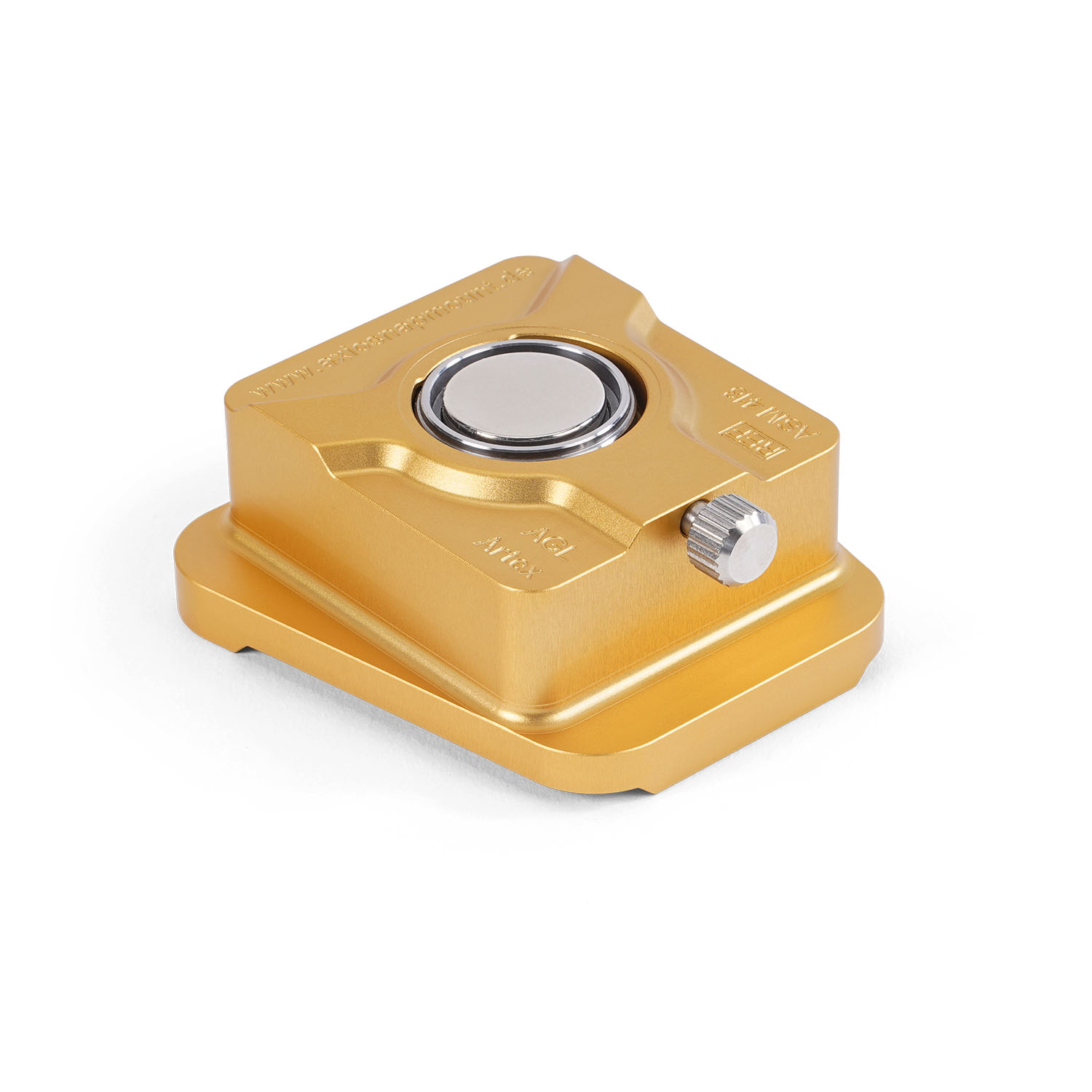 Goldene Distanzsockel AOL – für Artex Carbon mit Splitex, Groß/+20 mm
